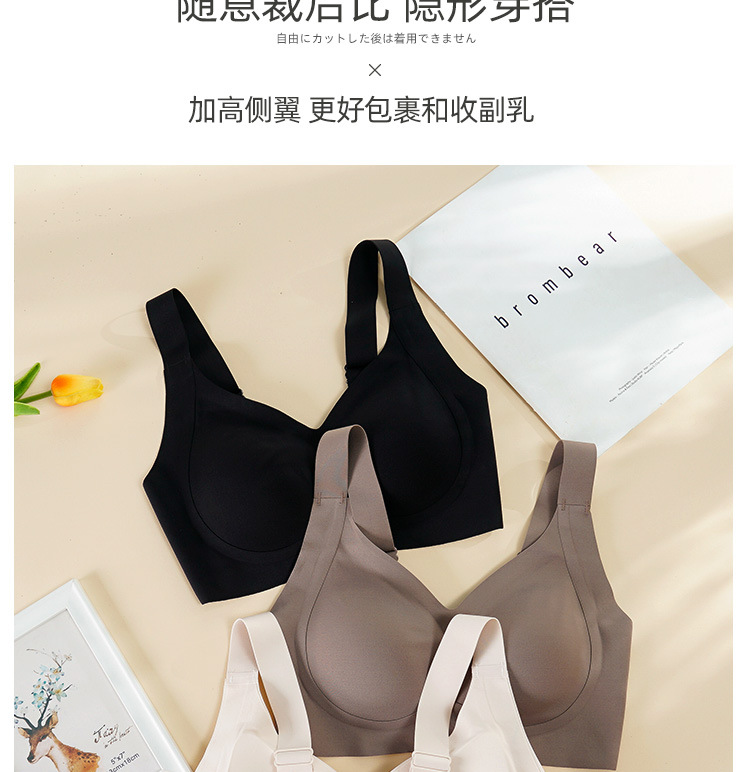 New Bra without Steel Ring Adjusting Bra Breast Holding Push up Comfort Underwear Sports Seamless Bras Spot