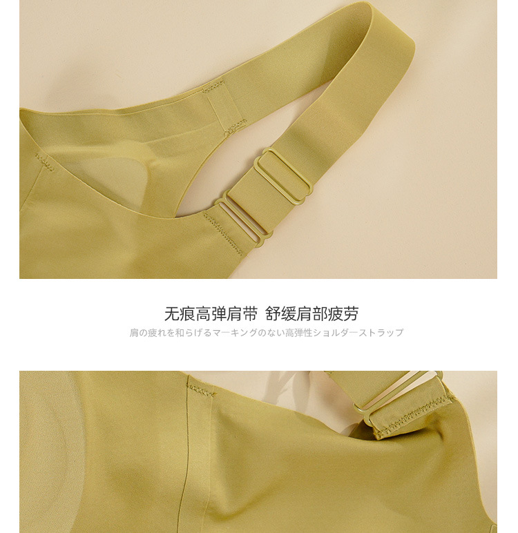 New Bra without Steel Ring Adjusting Bra Breast Holding Push up Comfort Underwear Sports Seamless Bras Spot