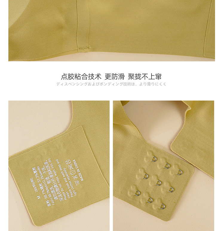 New Bra without Steel Ring Adjusting Bra Breast Holding Push up Comfort Underwear Sports Seamless Bras Spot