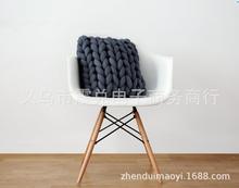Amazon Nordic Coarse Yarn Hand Woven Blanket Blanket Knitted Blanket Wool Blanket Sofa Blanket Thick Thread Blanket Amazon Nordic Coarse Yarn Hand Woven Blanket Blanket Knitted Blanket Wool Blanket Sofa Blanket Thick Thread Blanket