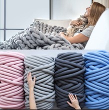 Amazon Nordic Coarse Yarn Hand Woven Blanket Blanket Knitted Blanket Wool Blanket Sofa Blanket Thick Thread Blanket Amazon Nordic Coarse Yarn Hand Woven Blanket Blanket Knitted Blanket Wool Blanket Sofa Blanket Thick Thread Blanket