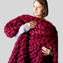 Amazon Nordic Coarse Yarn Hand Woven Blanket Blanket Knitted Blanket Wool Blanket Sofa Blanket Thick Thread Blanket Amazon Nordic Coarse Yarn Hand Woven Blanket Blanket Knitted Blanket Wool Blanket Sofa Blanket Thick Thread Blanket