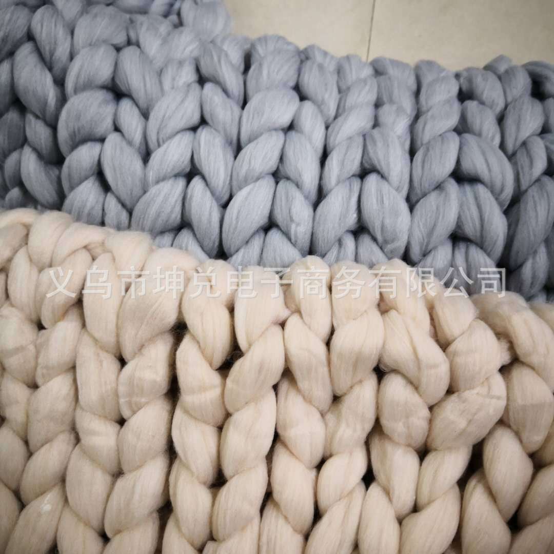 Amazon Nordic Coarse Yarn Hand Woven Blanket Blanket Knitted Blanket Wool Blanket Sofa Blanket Thick Thread Blanket Amazon Nordic Coarse Yarn Hand Woven Blanket Blanket Knitted Blanket Wool Blanket Sofa Blanket Thick Thread Blanket