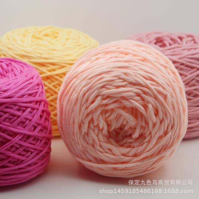 Multi-Strand Cotton Thread Special Clearance Scarf Hat Sub-Thread Knitting Needle Thread Cotton Korea Cotton Baby Wool Coarse Yarn Special Wholesale