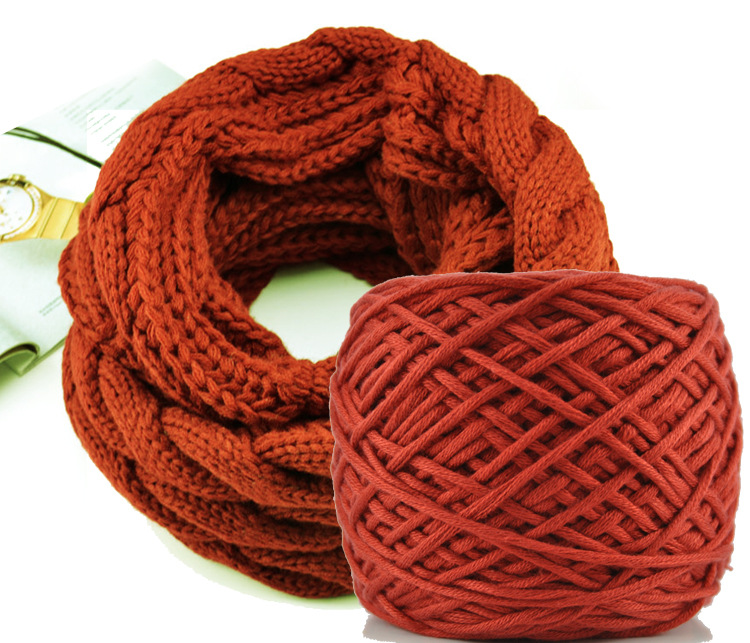 Multi-Strand Cotton Thread Special Clearance Scarf Hat Sub-Thread Knitting Needle Thread Cotton Korea Cotton Baby Wool Coarse Yarn Special Wholesale