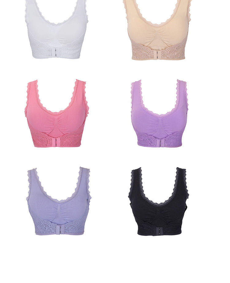 "Factory direct" front Velcro shockproof sports bra seamless sports bra style above gathered Bras wholesale