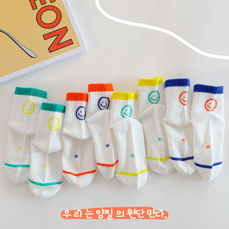 2021 New Children&#039;s Socks Trendy Ins Korean Summer Mesh Thin Boys and Girls Socks Socks Trendy Socks Wholesale