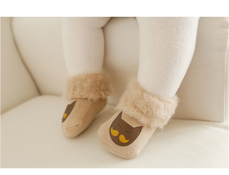 New Style for Autumn and Winter Brushed and Thick Baby Socks Cartoon Boots N Baby Socks 0135 Years Old Children's Socks New Style for Autumn and Winter Brushed and Thick Baby Socks Cartoon Boots N Baby Socks 0135 Years Old Children's Socks