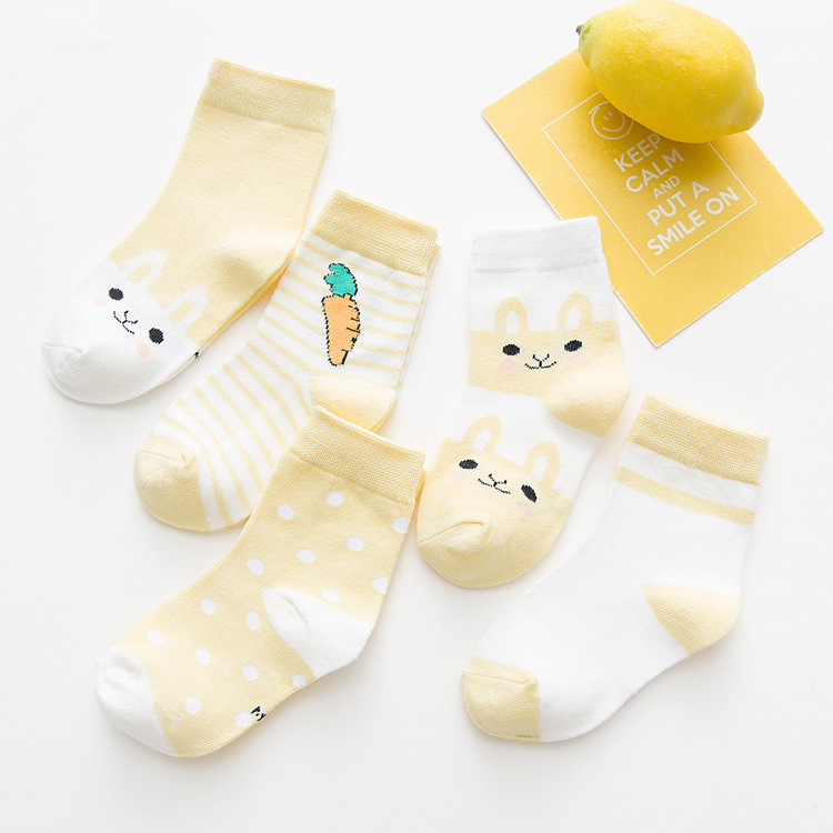 Children&#039;s Socks Children&#039;s Socks Fresh Cute Autumn Winter Cartoon Carrot Children&#039;s Socks Breathable Cotton Socks Cotton Children&#039;s Socks Wholesale