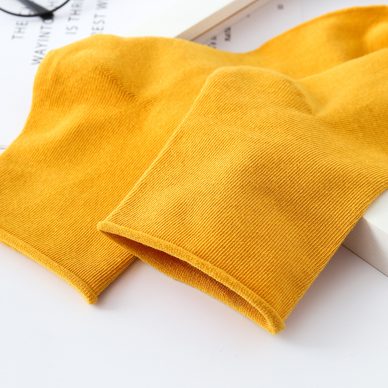 Ins Socks Whole Candy Color Curling Loose Women&#039;s Socks Solid Color Women&#039;s MidCalf Length Sock Warm Stockings Children