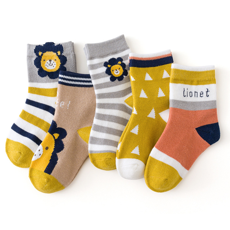 Autumn and Winter Children&#039;s Socks Cartoon Baby Socks Cotton Socks Hot Boys and Girls Students&#039; Socks Children&#039;s Socks