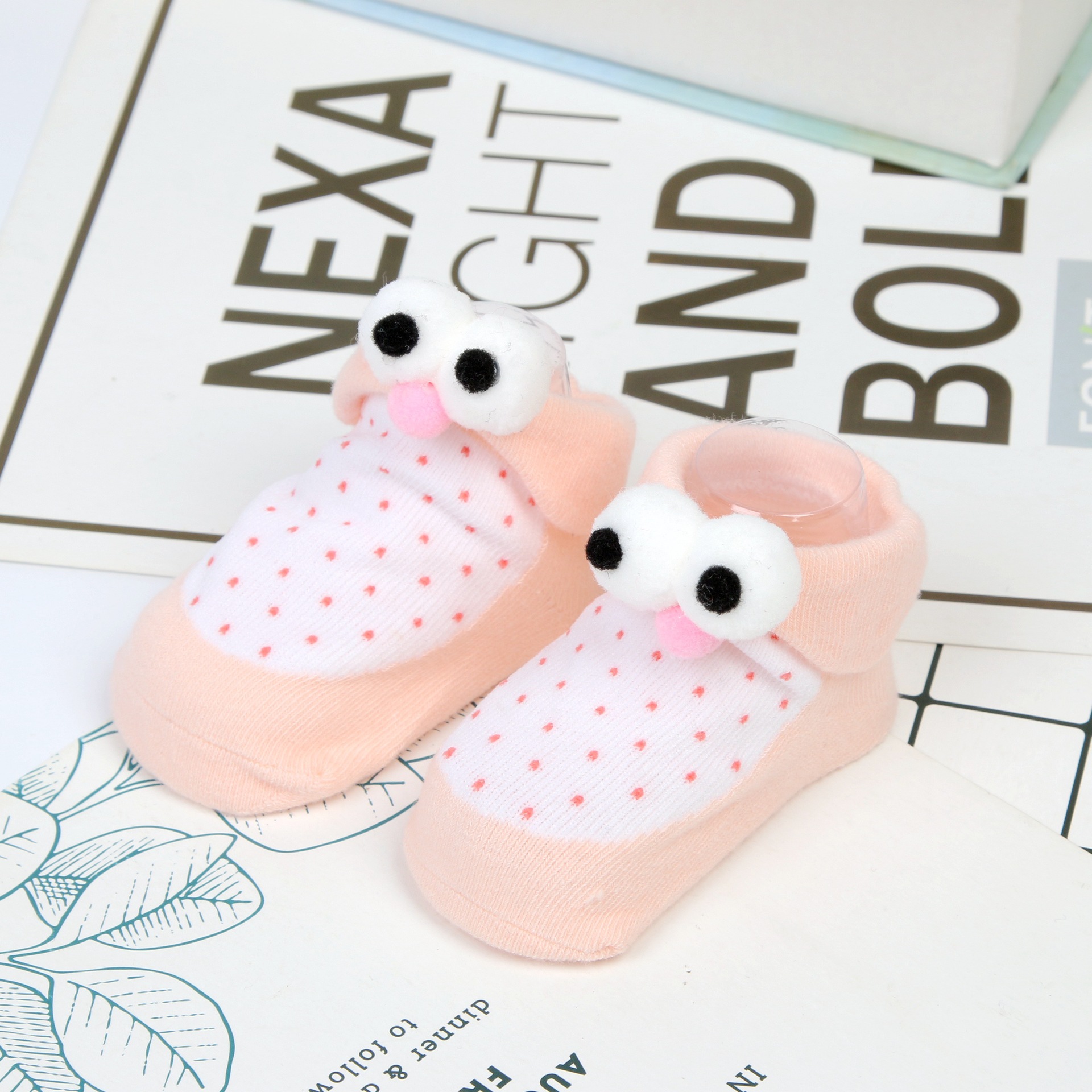 Autumn and winter new rubber anti - slip pure cotton children's socks baby cartoon floor socks wholesale