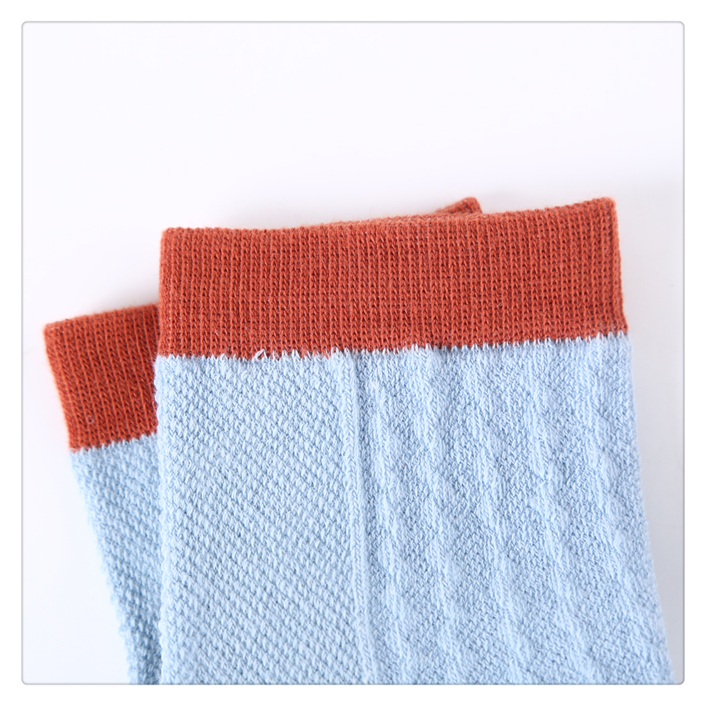 Fashion Small Fresh Color Matching Cotton Fabric Business Women's Socks Multi-Color Double Needle Stockings Ladies Casual Cotton Socks Fashion Small Fresh Color Matching Cotton Fabric Business Women's Socks Multi-Color Double Needle Stockings Ladies Casual Cotton Socks