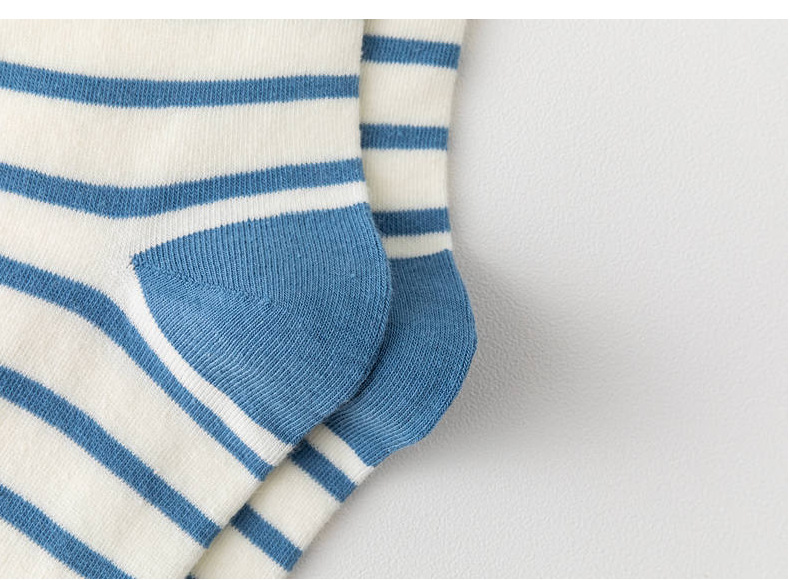 socks Mid Tube Stockings Korean Style Women's All Cotton Socks Cute Cartoon Bear Lady Long Socks Factory Wholesale