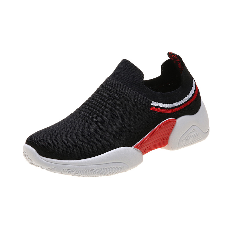 2020 Women&#039;s Casual Shoes Flying Woven Women&#039;s Socks Shoes Korean Women&#039;s Sports Shoes Wholesale Loafers