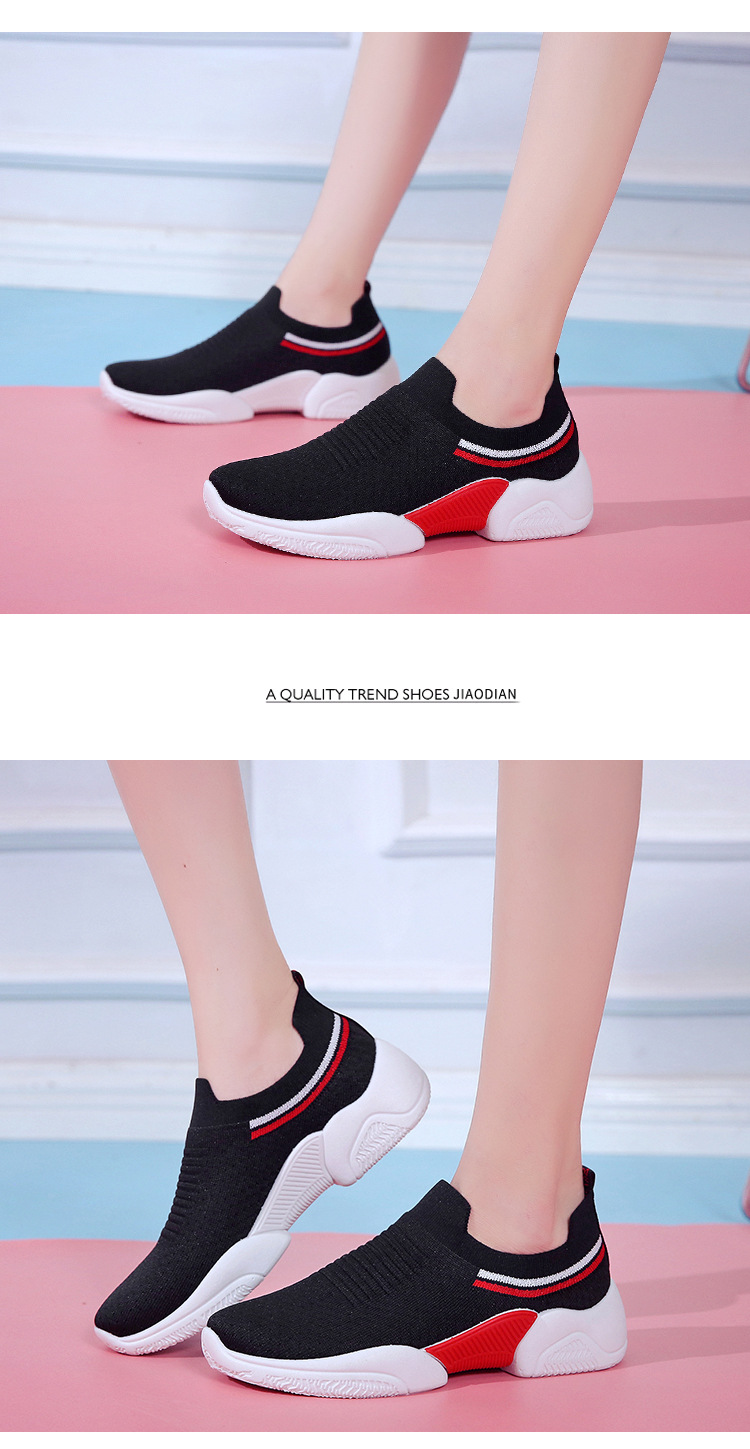 2020 Women's Casual Shoes Flying Woven Women's Socks Shoes Korean Women's Sports Shoes Wholesale Loafers 2020 Women's Casual Shoes Flying Woven Women's Socks Shoes Korean Women's Sports Shoes Wholesale Loafers