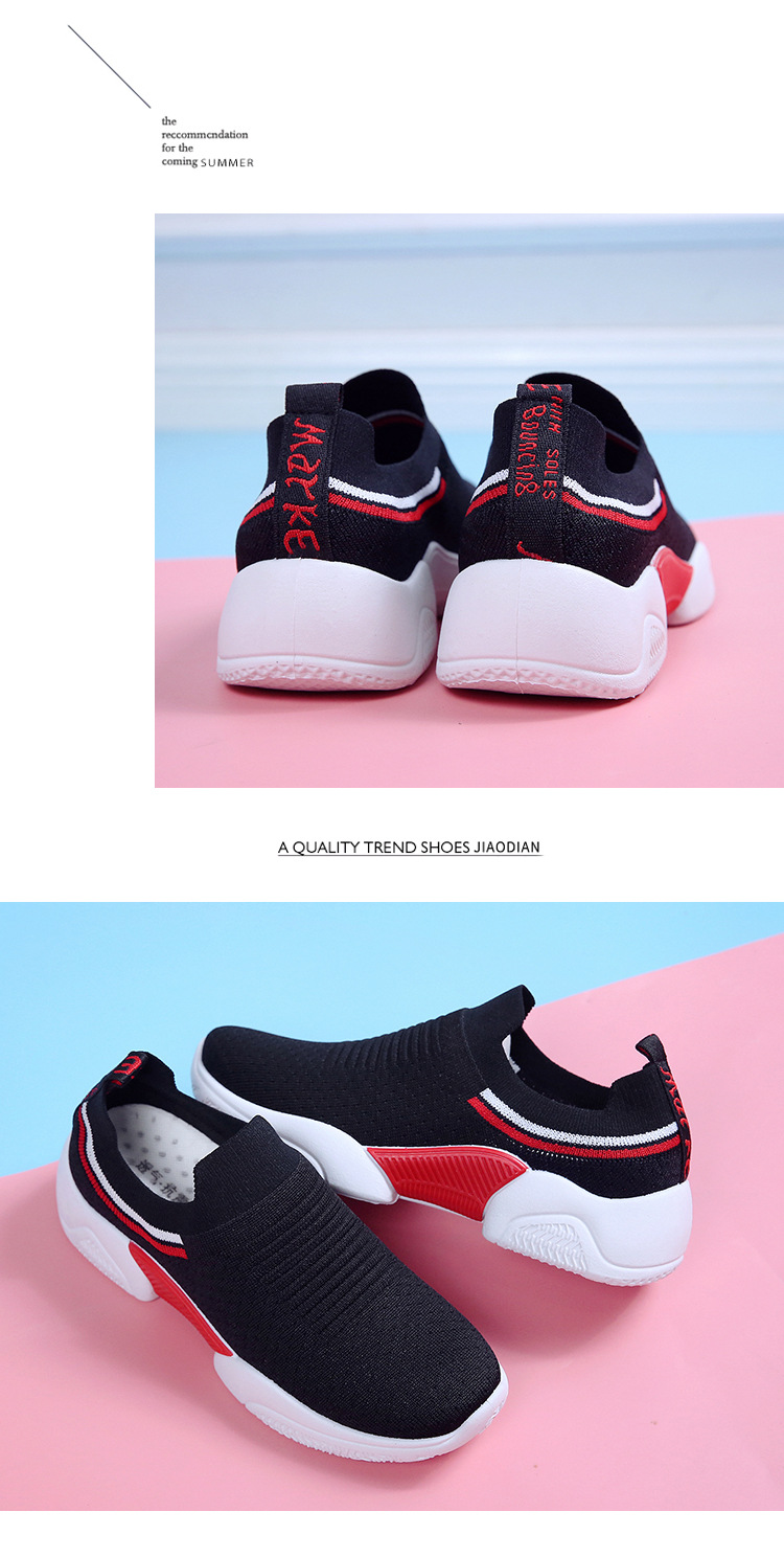 2020 Women's Casual Shoes Flying Woven Women's Socks Shoes Korean Women's Sports Shoes Wholesale Loafers 2020 Women's Casual Shoes Flying Woven Women's Socks Shoes Korean Women's Sports Shoes Wholesale Loafers