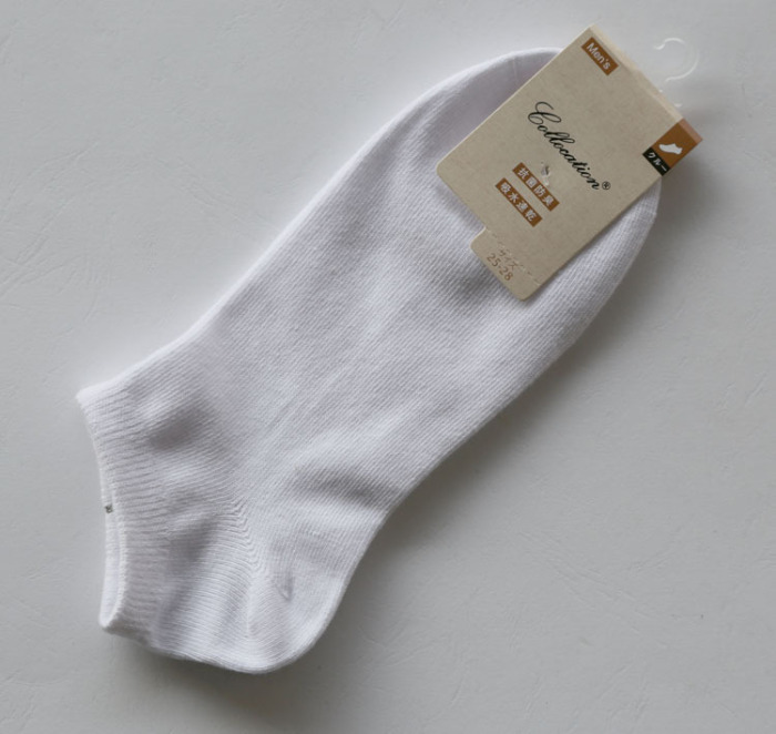 New spring/summer 2013 plain cotton flat female boat socks socks socks black white grey
