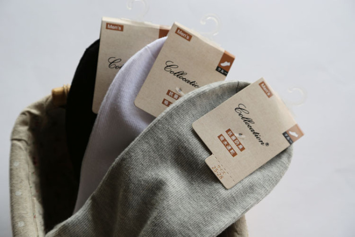 New spring/summer 2013 plain cotton flat female boat socks socks socks black white grey