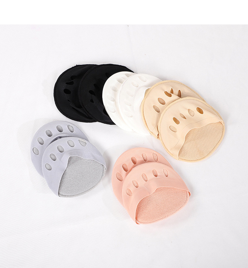 CrossBorder Women Forefoot Pad Toe Half Socks Summer Thin Arbitrary Cut Invisible Socks Five Fingers Split Toe Socks