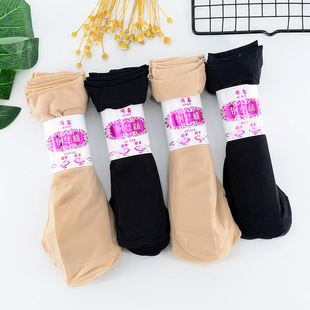 1110 Factory Direct Sales Summer Women's Short Stockings Milk Silk Reinforcement Steel Wire Stocking One Piece Dropshipping