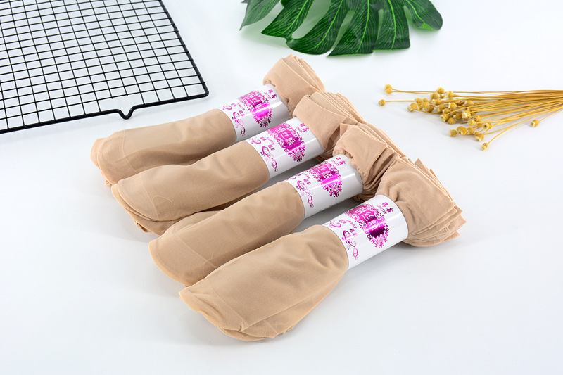 1110 Factory Direct Sales Summer Women's Short Stockings Milk Silk Reinforcement Steel Wire Stocking One Piece Dropshipping