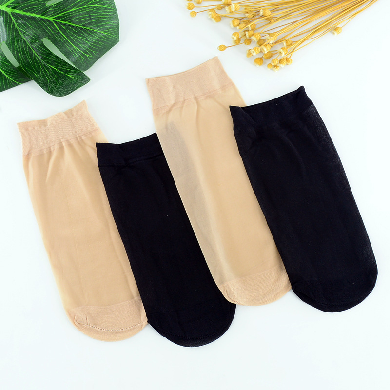 1110 Factory Direct Sales Summer Women's Short Stockings Milk Silk Reinforcement Steel Wire Stocking One Piece Dropshipping