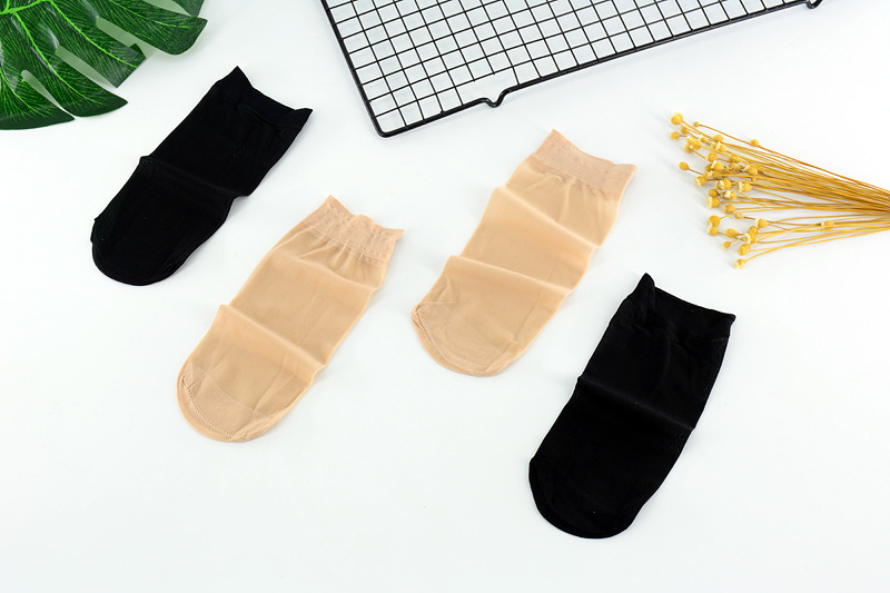 1110 Factory Direct Sales Summer Women's Short Stockings Milk Silk Reinforcement Steel Wire Stocking One Piece Dropshipping