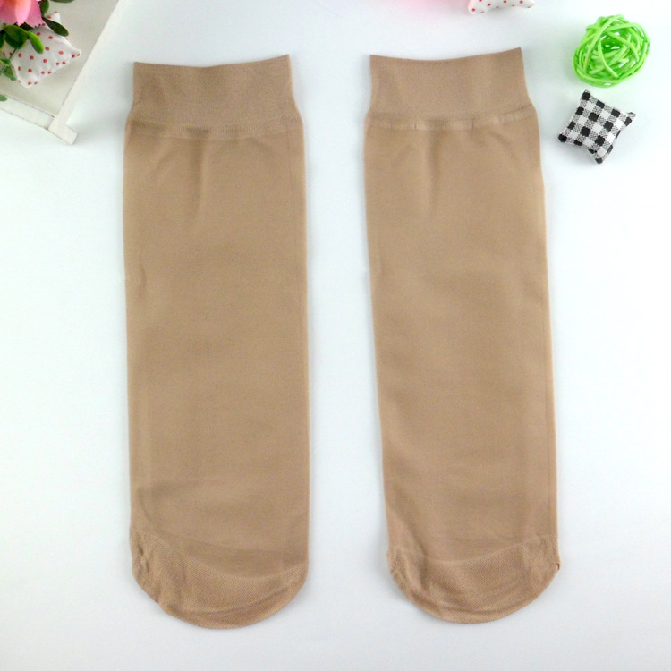 1110 Factory Direct Sales Summer Women's Short Stockings Milk Silk Reinforcement Steel Wire Stocking One Piece Dropshipping