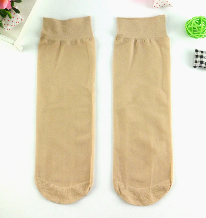 1110 Factory Direct Sales Summer Women's Short Stockings Milk Silk Reinforcement Steel Wire Stocking One Piece Dropshipping