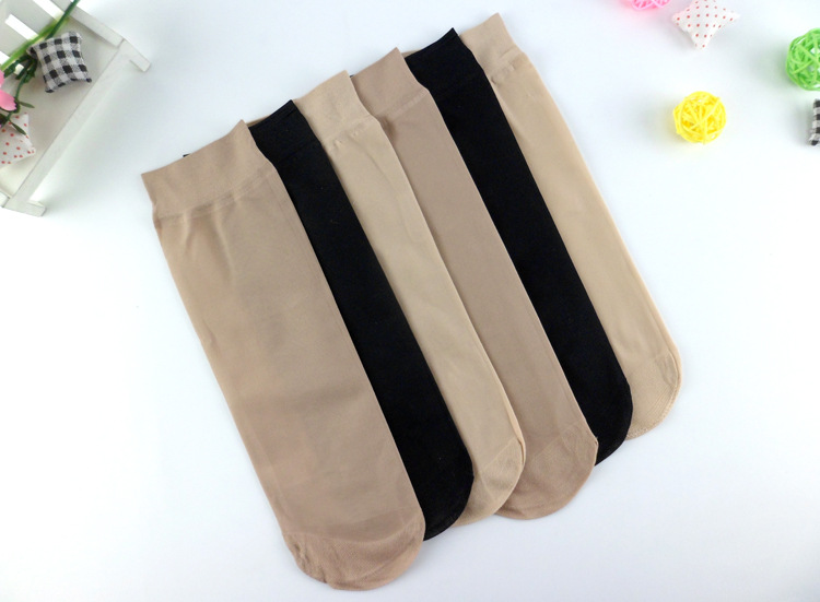 1110 Factory Direct Sales Summer Women's Short Stockings Milk Silk Reinforcement Steel Wire Stocking One Piece Dropshipping