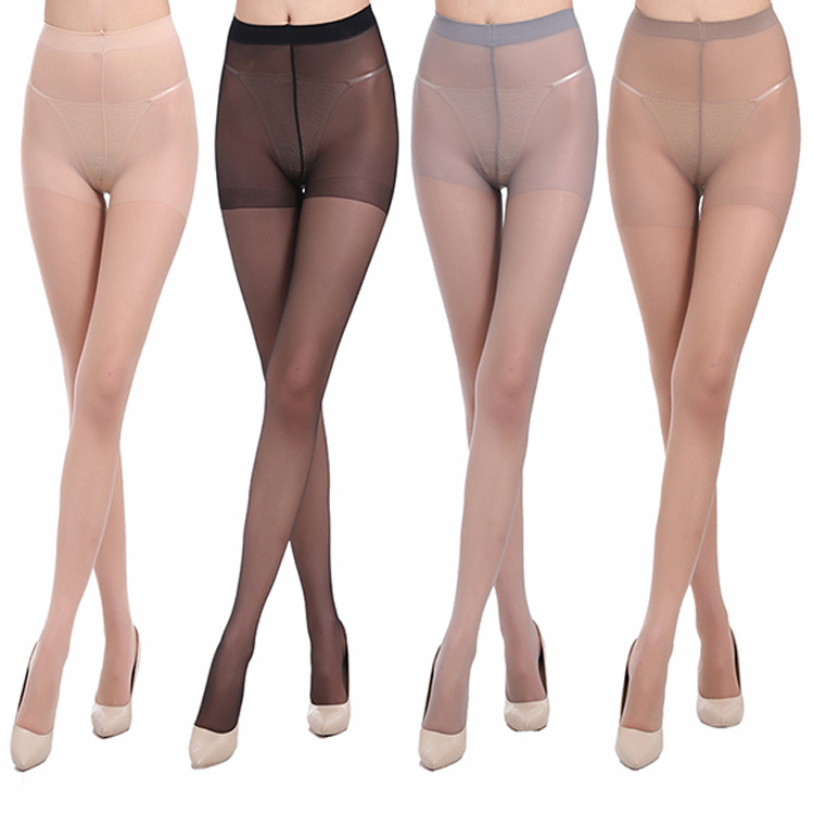 Factory Wholesale Summer Female Stocking Ultra Thin Sexy Extra Cored Silk Stockings Pantyhose Level T Butterfly Body Stocking