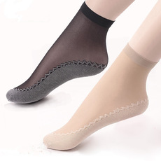 New 120d Velvet Extra Thick Silk Stockings Thick Cotton Bottom Stockings Women Non-Slip Anti-Sweat Loose Mouth Mask Steel Wire Stocking