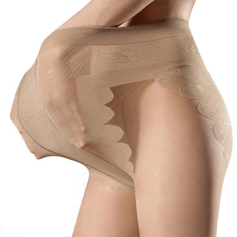 Wholesale Silk Stockings Flesh Color Women&#039;s Ultra Thin Sexy Extra Cored Silk Snagging Resistant Pantyhose Level T Butterfly Body Stocking