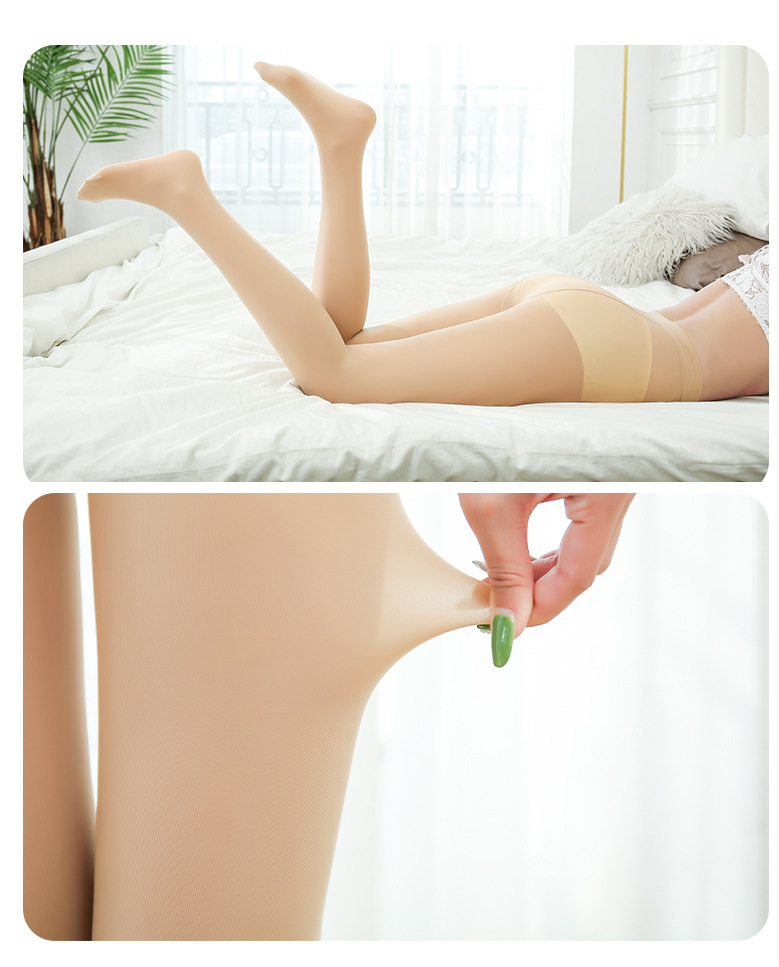 Magic Socks High Stretch Yarn Slip Steel Wire Stocking Autumn Skin Color Flesh-Colored Anti-Hook Silk Thin Pantyhose Slightly Transparent Silk Stockings for Women Magic Socks High Stretch Yarn Slip Steel Wire Stocking Autumn Skin Color Flesh-Colored Anti-Hook Silk Thin Pantyhose Slightly Transparent Silk Stockings for Women