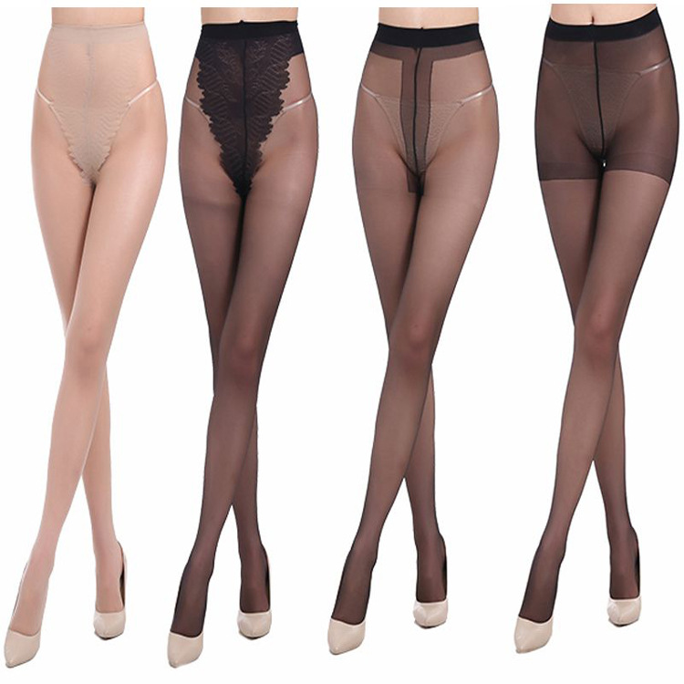 Summer Female Stocking Ultra Thin Sexy Extra Cored Silk Stockings Pantyhose Level T Butterfly Body Stocking