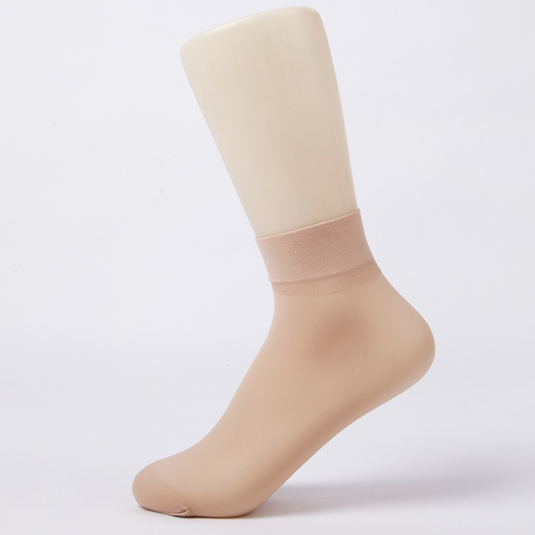 Spring and Summer Steel Wire Socks for Women Short Stockings Anti-Hook Silk Pair Socks Female Stocking Factory Wholesale