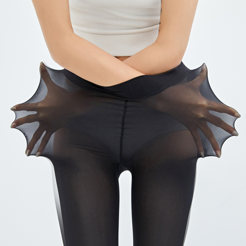 Silicone Non-Slip Magic Socks Spring and Summer Stockings Female Anti-Hook Silk Stockings Large Size Wear Steel Wire Stocking Contraction Trouser
