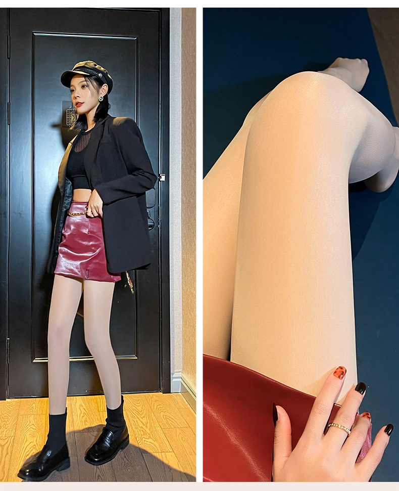 S277 Silk Stockings Women's Thin Steel Wire Stocking Sole Silicone Non-Slip Pantyhose Women's Spring and Autumn Stockings S277 Silk Stockings Women's Thin Steel Wire Stocking Sole Silicone Non-Slip Pantyhose Women's Spring and Autumn Stockings
