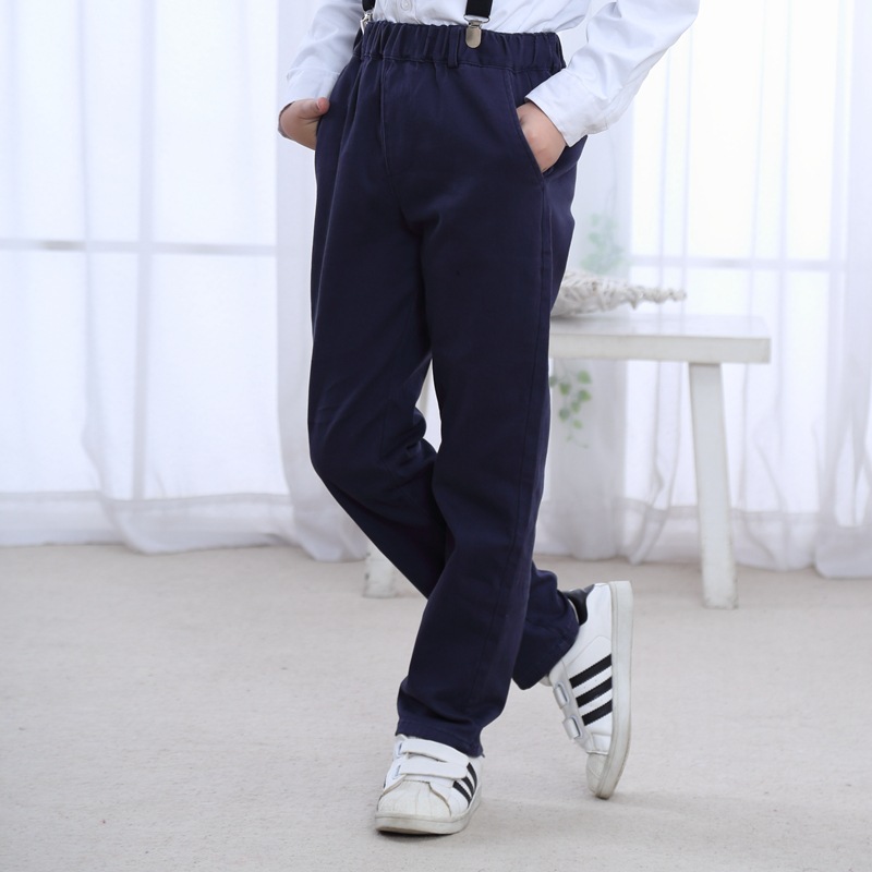 New Boys&#039; FleeceLined Pants Children&#039;s Elastic Children and Teens Pants Korean Warm Casual Pants Children&#039;s Clothing
