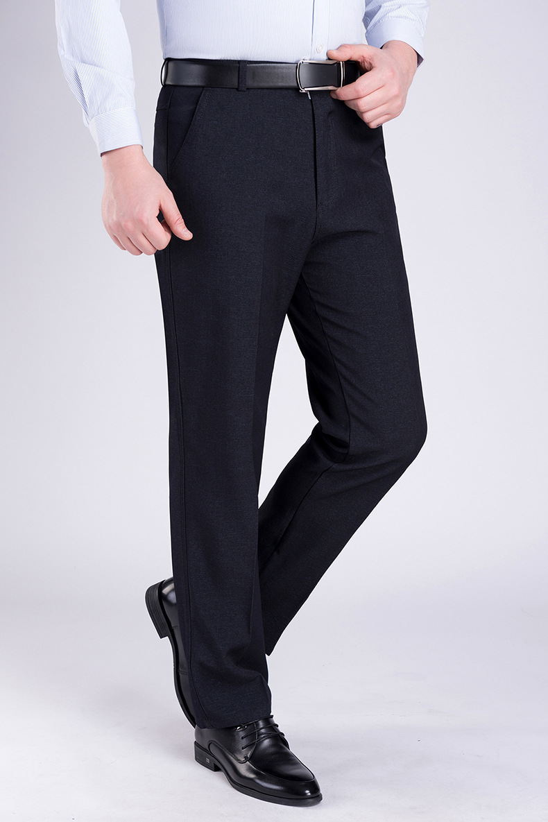 Autumn and Winter Middle-Aged and Elderly Men's Pants Casual Pants Fleece-Lined Thickened Middle-Aged Men's Suit Pants Loose Trousers for the Elderly Daddy Pants Autumn and Winter Middle-Aged and Elderly Men's Pants Casual Pants Fleece-Lined Thickened Middle-Aged Men's Suit Pants Loose Trousers for the Elderly Daddy Pants