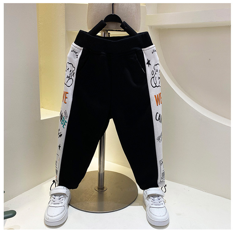Boys' Pants Spring and Autumn New Children's Autumn Clothing Casual Pants Boys' Autumn Fashionable Sports Pants