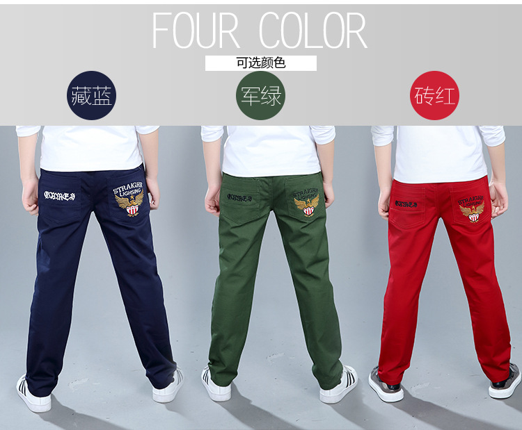 Clothing Pants Children's Cotton Fall Casual Pants Pants Children and Teens Trousers Thin Spring and Autumn Fashion Clothing Pants Children's Cotton Fall Casual Pants Pants Children and Teens Trousers Thin Spring and Autumn Fashion