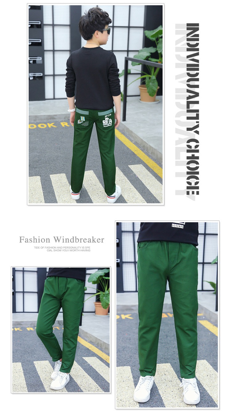 Clothing Pants Children's Cotton Fall Casual Pants Pants Children and Teens Trousers Thin Spring and Autumn Fashion Clothing Pants Children's Cotton Fall Casual Pants Pants Children and Teens Trousers Thin Spring and Autumn Fashion