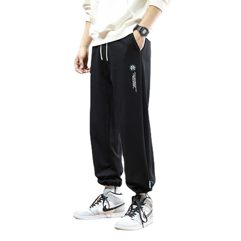 Sweatpants Men&#039;s Track Pants Autumn Basketball Shorts Spring and Autumn Trends Fashion Loose Casual Pants Boys Ankle Banded Pants