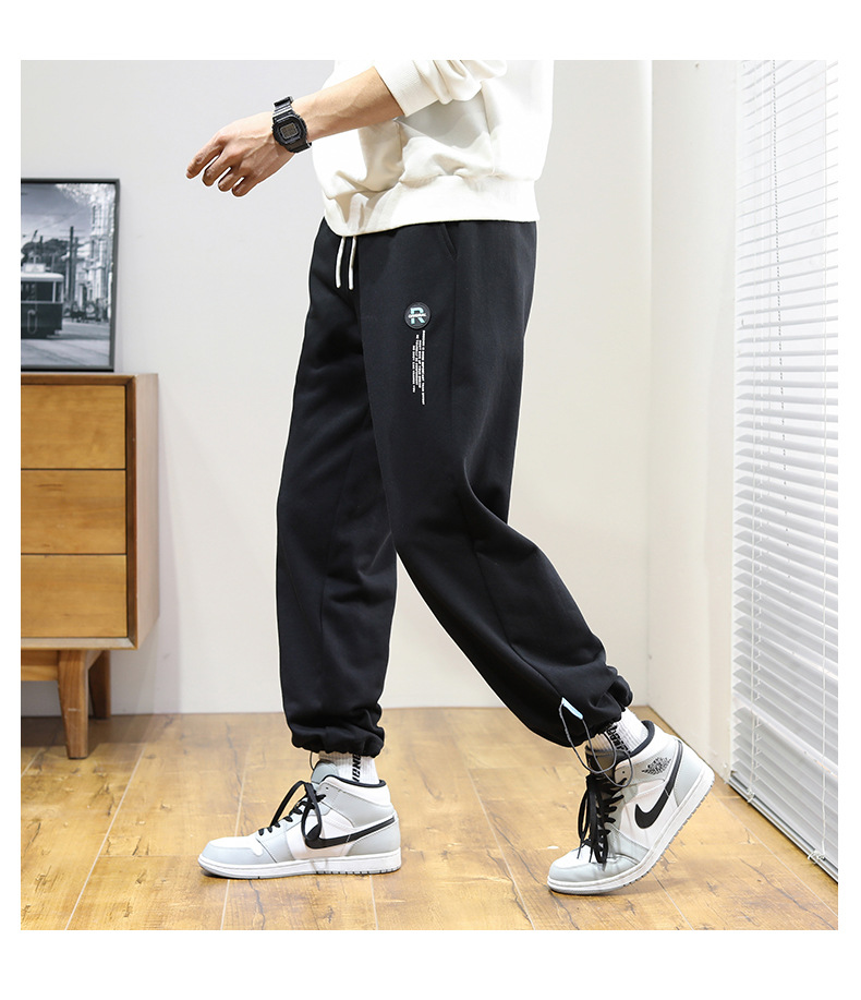 Sweatpants Men's Track Pants Autumn Basketball Shorts Spring and Autumn Trends Fashion Loose Casual Pants Boys Ankle Banded Pants Sweatpants Men's Track Pants Autumn Basketball Shorts Spring and Autumn Trends Fashion Loose Casual Pants Boys Ankle Banded Pants
