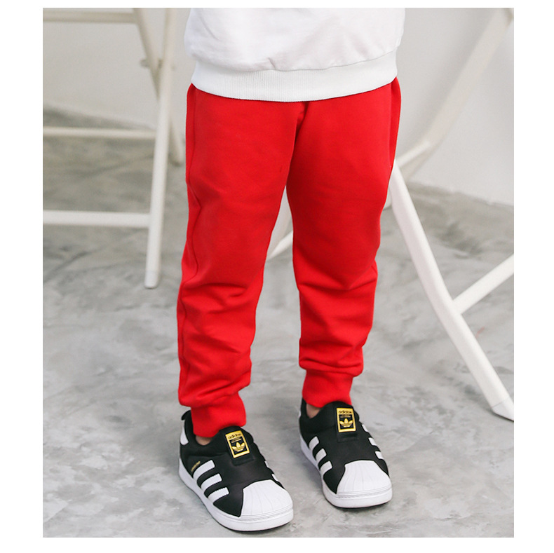 Autumn New Children's Pants Pure Cotton Ankle Banded Korean Style Neutral Baby Casual Pants Fashion Children's Pants