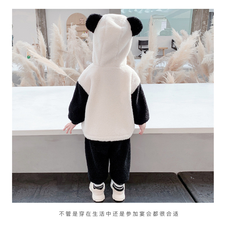 Children's Clothing Autumn and Winter Children's Suit 2021 New Baby Cartoon Thickened Casual Pants Girls' Fleece-Lined Fluffy Sweater Children's Clothing Autumn and Winter Children's Suit 2021 New Baby Cartoon Thickened Casual Pants Girls' Fleece-Lined Fluffy Sweater