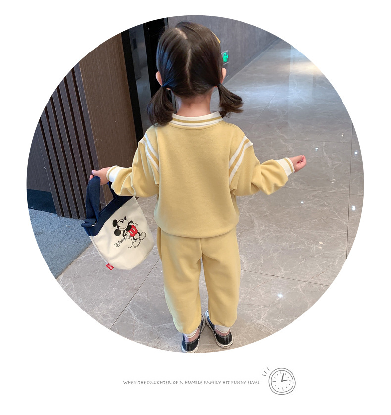 Girls' Autumn Internet Hot Suit 2021 New Children's Autumn Clothing Sports Casual Pants Baby Girl Sweatshirt Two-Piece Suit Fashion Girls' Autumn Internet Hot Suit 2021 New Children's Autumn Clothing Sports Casual Pants Baby Girl Sweatshirt Two-Piece Suit Fashion