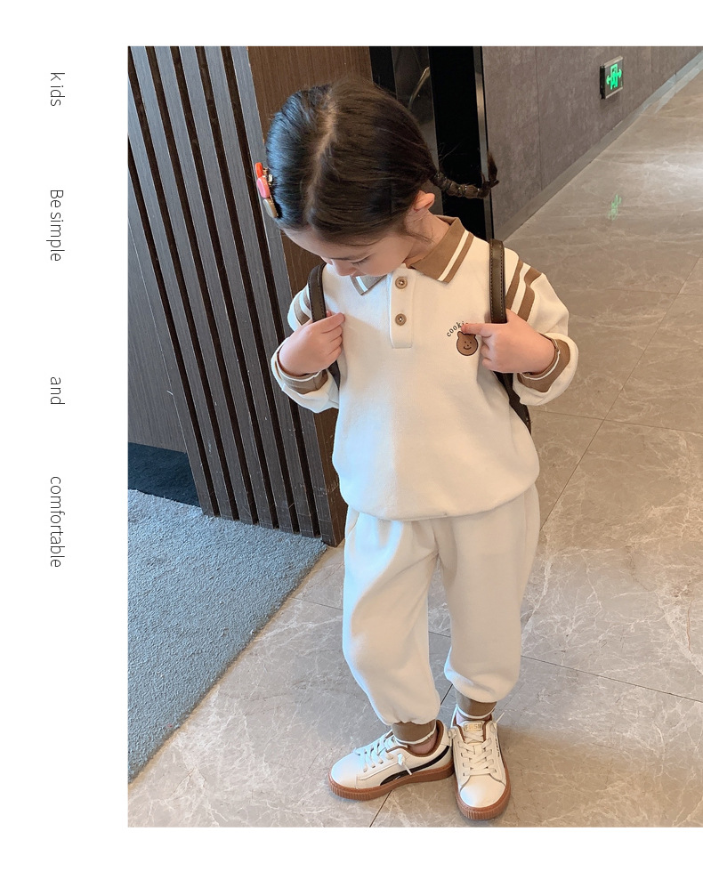 Girls' Autumn Internet Hot Suit 2021 New Children's Autumn Clothing Sports Casual Pants Baby Girl Sweatshirt Two-Piece Suit Fashion Girls' Autumn Internet Hot Suit 2021 New Children's Autumn Clothing Sports Casual Pants Baby Girl Sweatshirt Two-Piece Suit Fashion